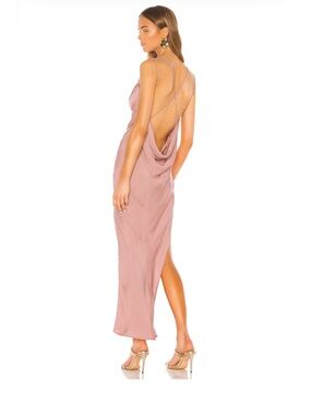 Michael Costello Braxton Dress Rose Pink NWT Size S